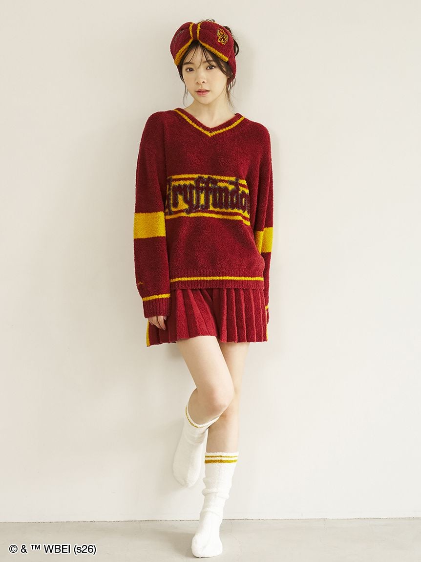 學院V領毛衣 V-neck Design Pullover｜SNIDEL HOME X 哈利波特 聯名 第5彈 (Harry Potter)【預購】 (26196-P）