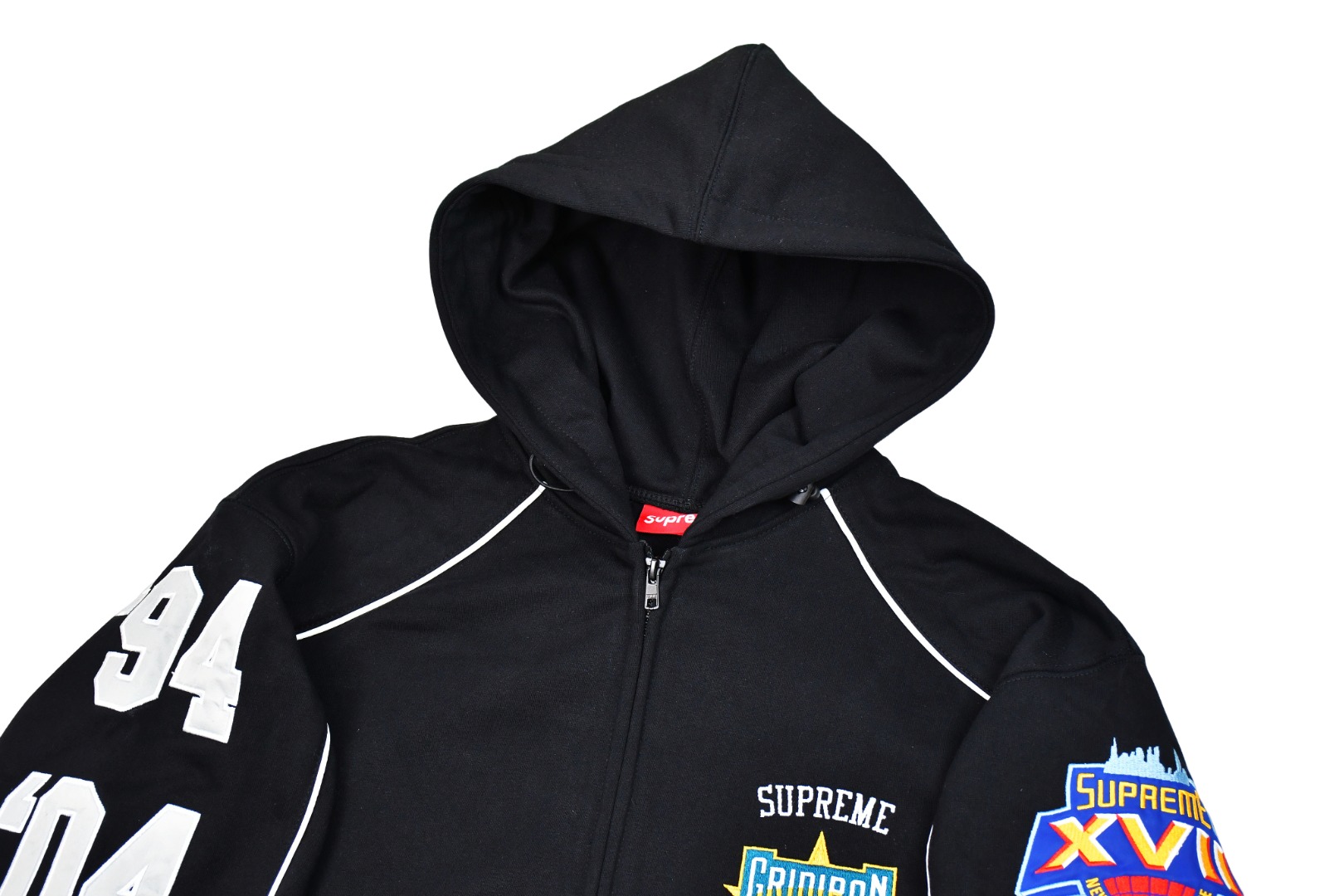 Supreme x MM6 Maison Margiela Zip Up Hooded Sweatshirt