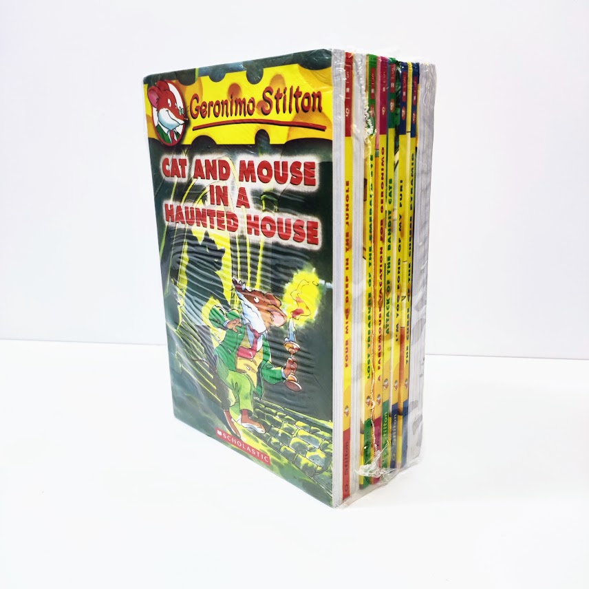 Scholastic Geronimo Stilton 1-70 books兒童章節小說繪本彩色漫畫  | S08