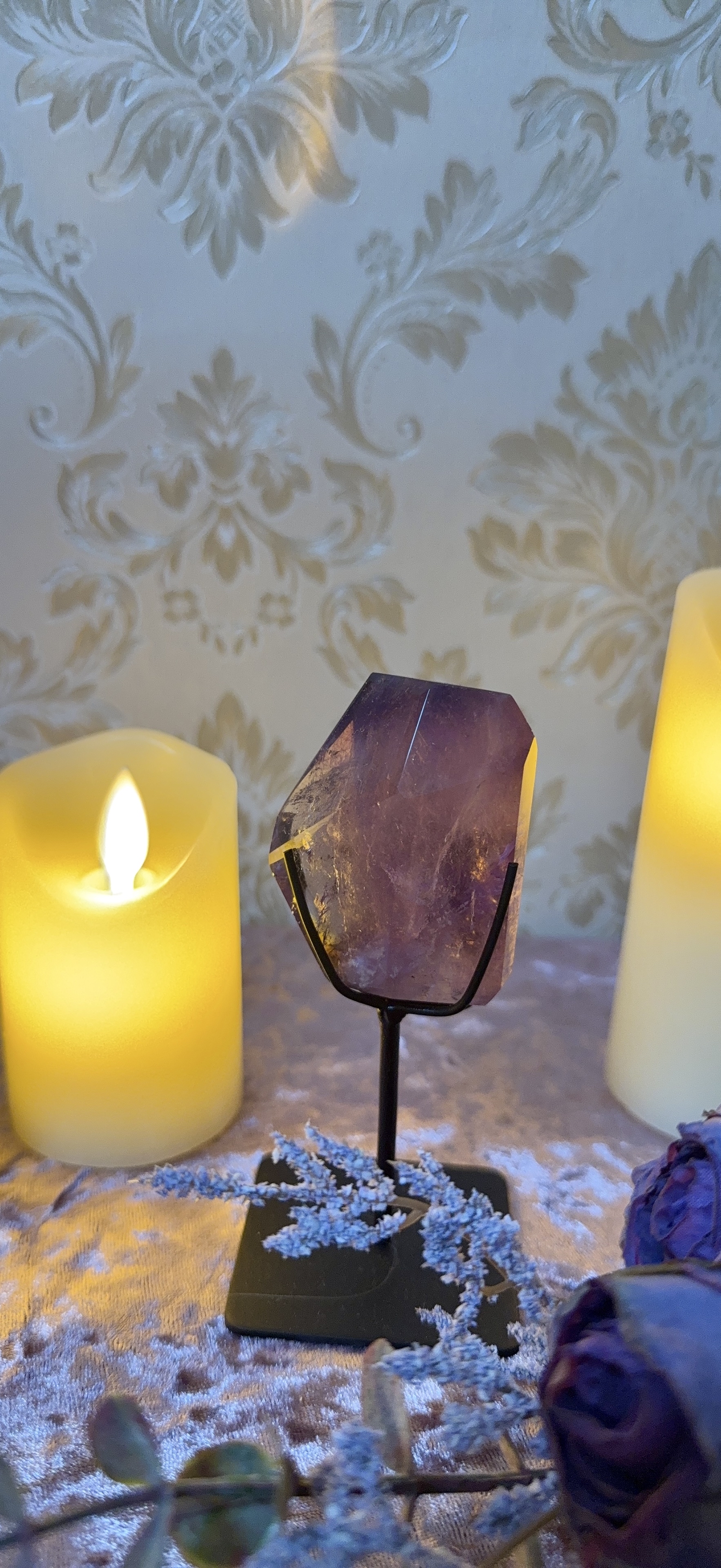 正宗巴西 Bahia 巴希亞紫水晶 ‧ 療癒藝術擺件 🕯️✨