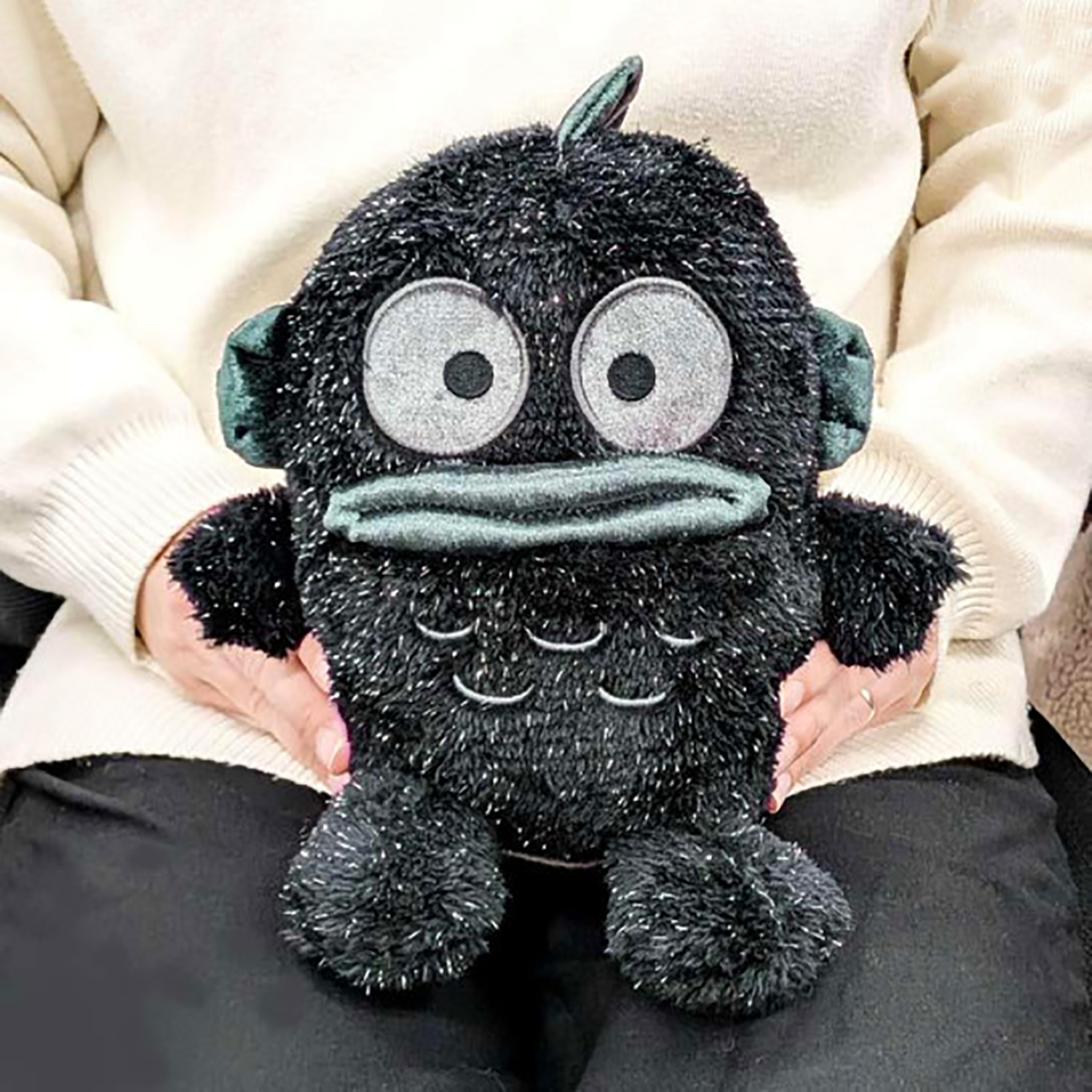 Sanrio - 黑色系列公仔 (黑色水怪款)