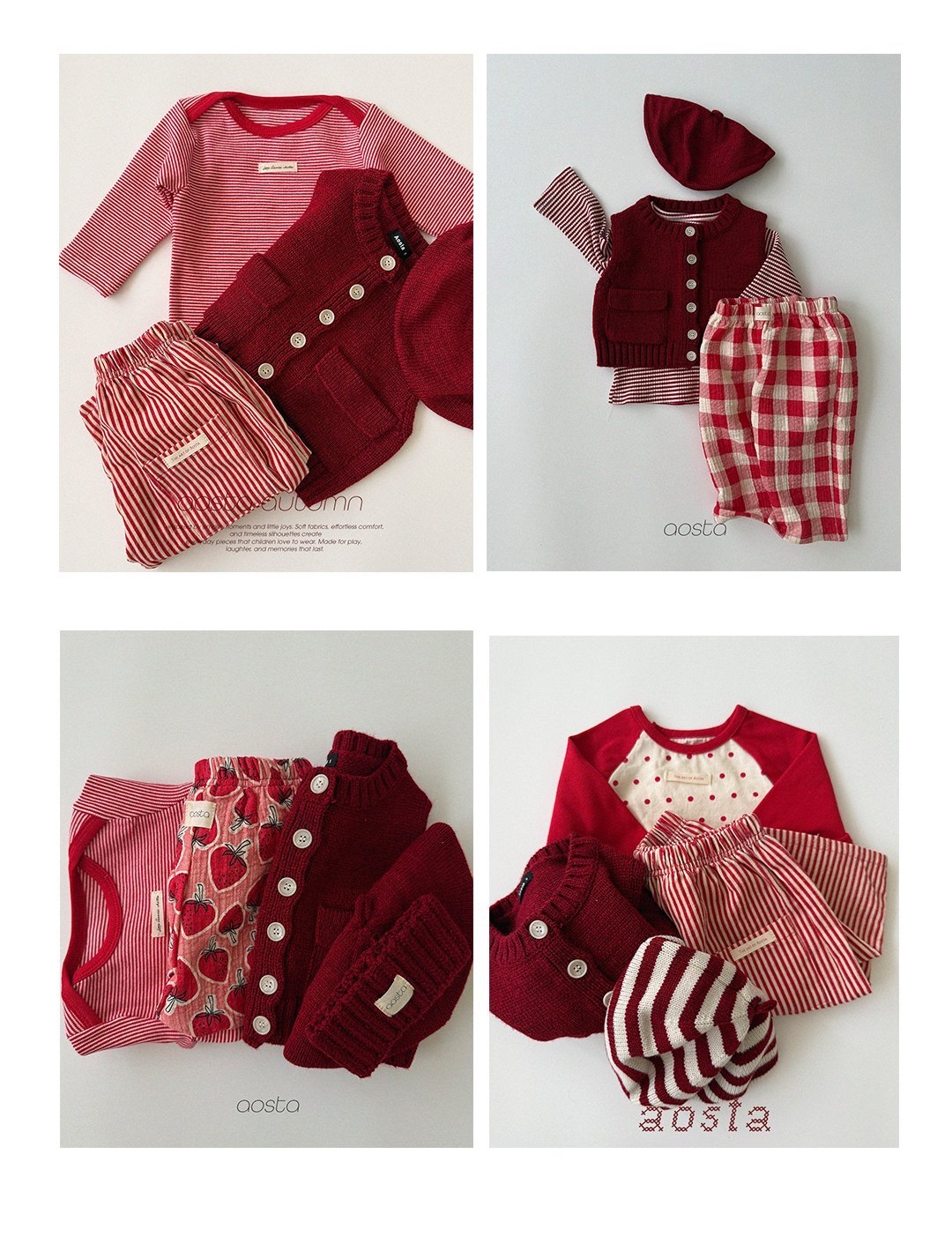 Aosta | [Knit Cookie Vest]