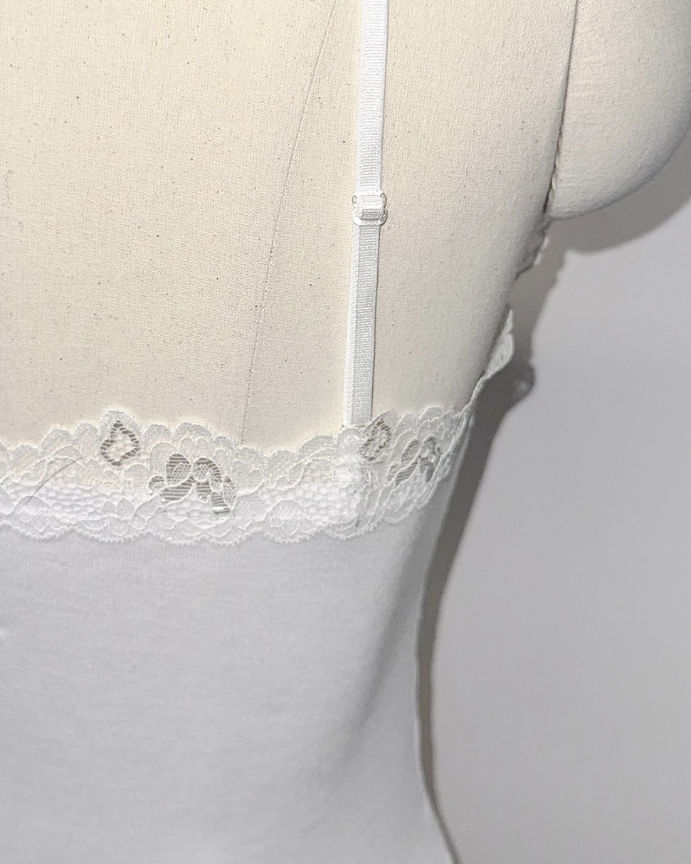 Lace-Trim Paneled Cami