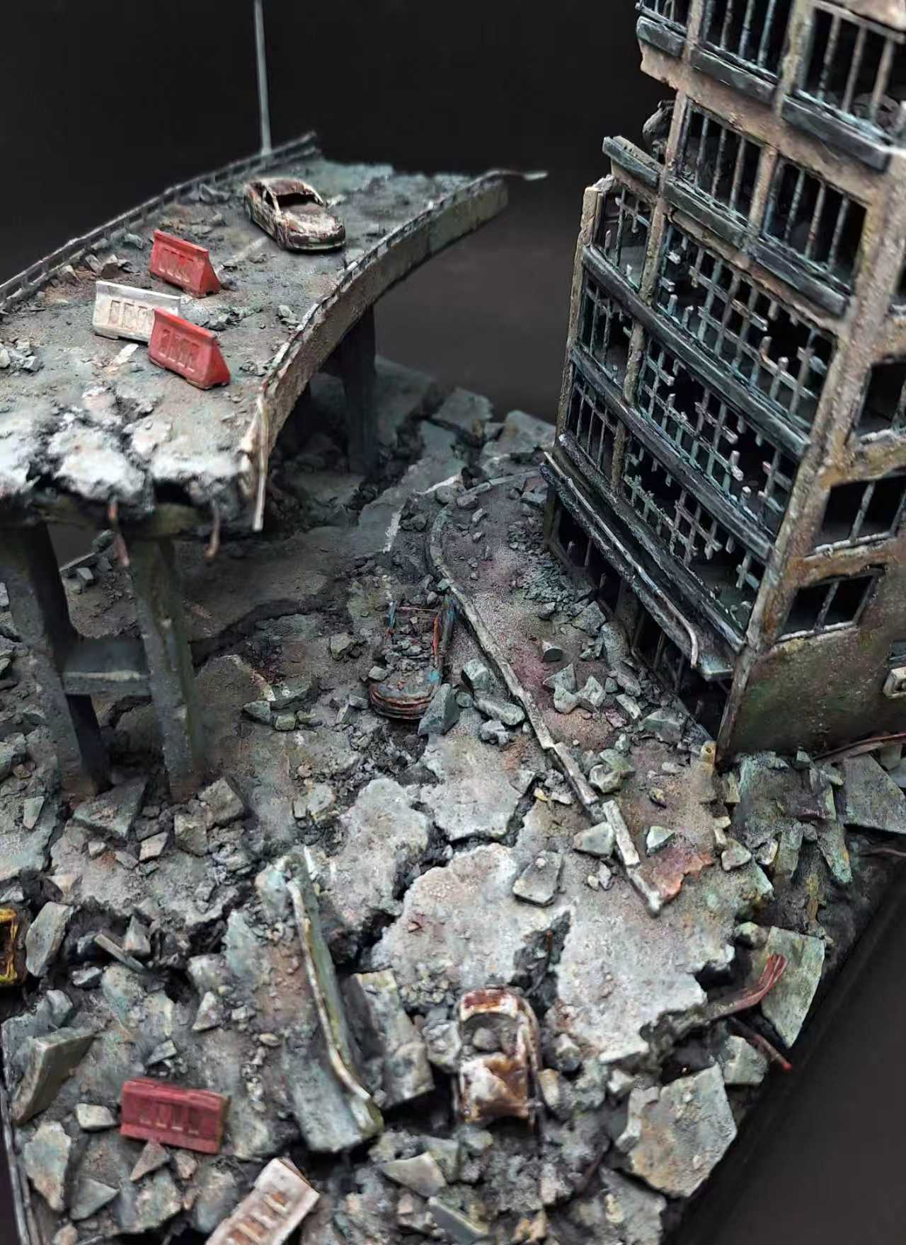 城市廢墟場景班