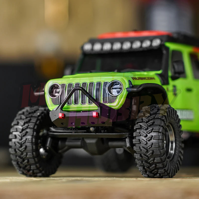 INJORA Aluminum Stinger-style Bumper for 1/30 SCX30 JLU #530375