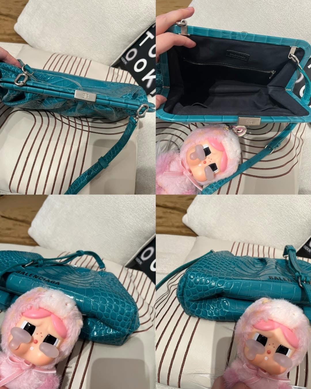 Balenciaga 雲朵油蠟牛皮斜孭袋100%Authentic,95%New