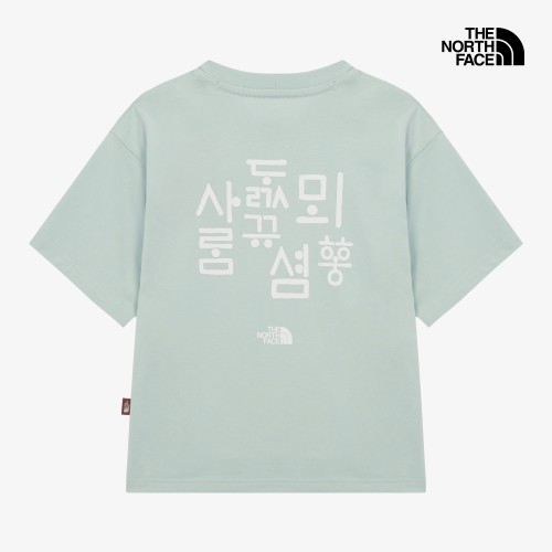 [The North Face] W'S HANGEUL S/S R/TEE (5種)