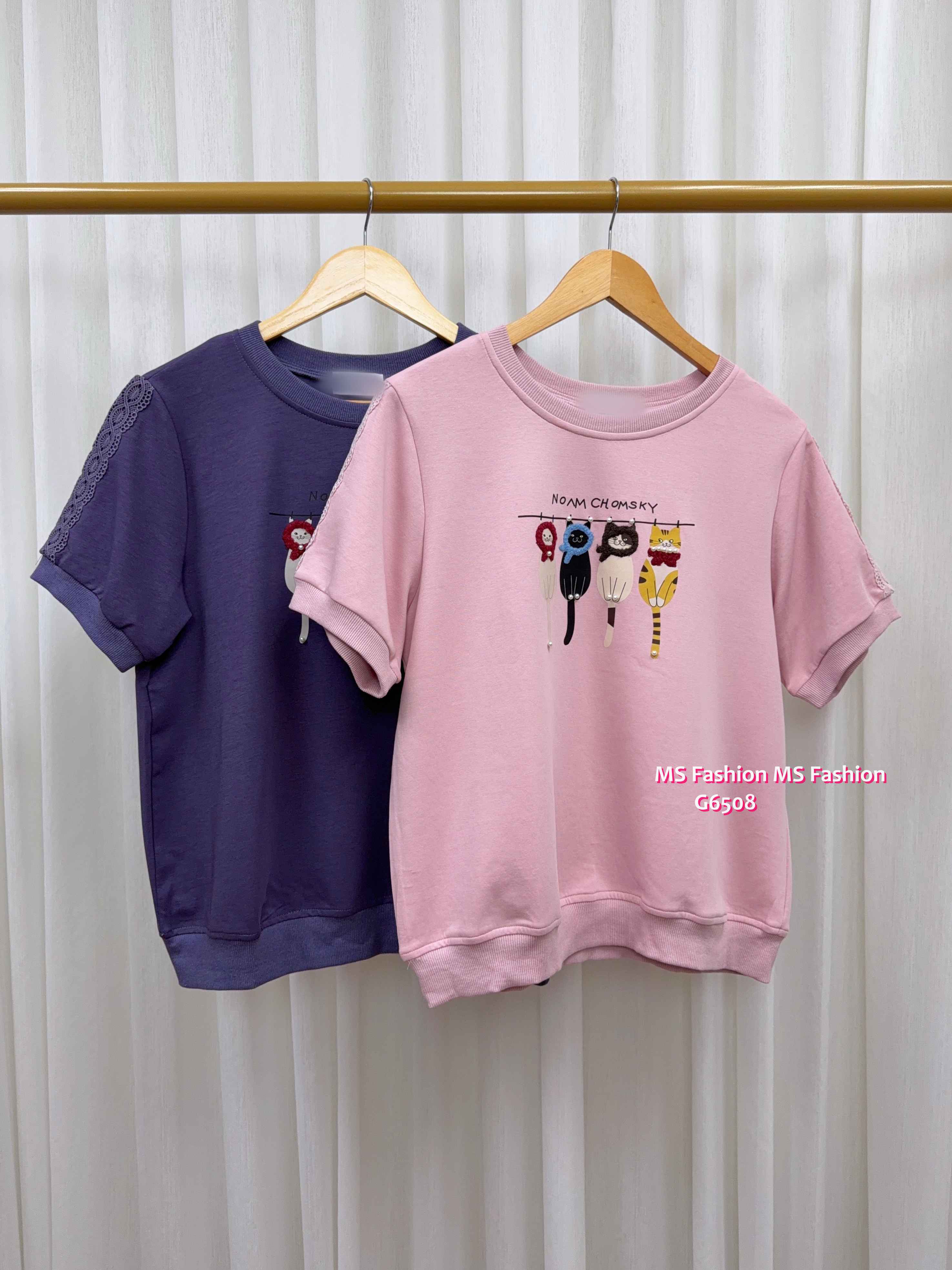 G6508 可愛4小貓top