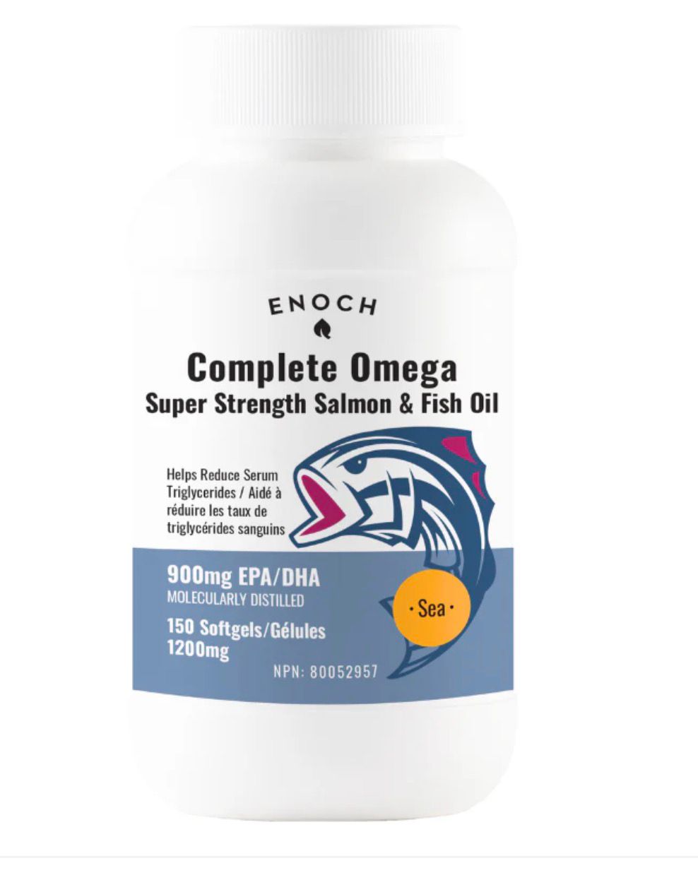 Enoch 超濃縮不飽和脂肪酸魚油軟膠囊 1200mg 150粒