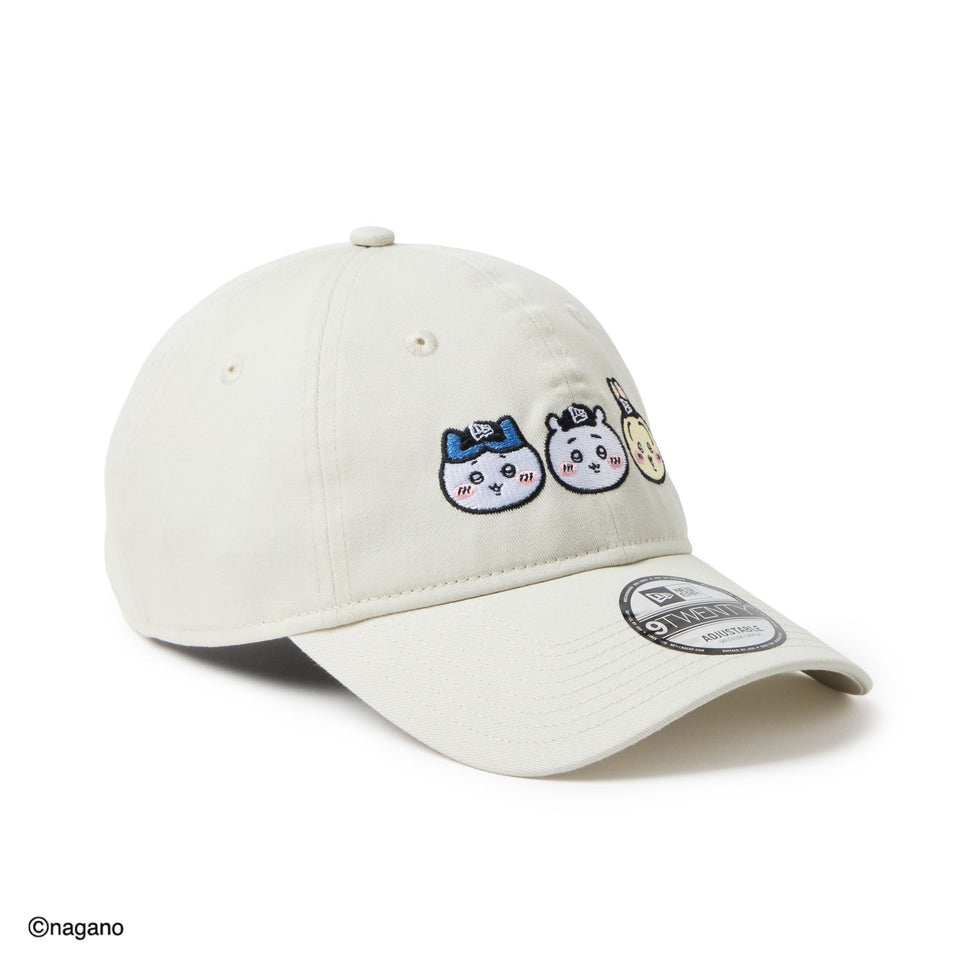 New Era 9TWENTY Chiikawa / Chiikawa, Hachiware, Usagi, Ivory