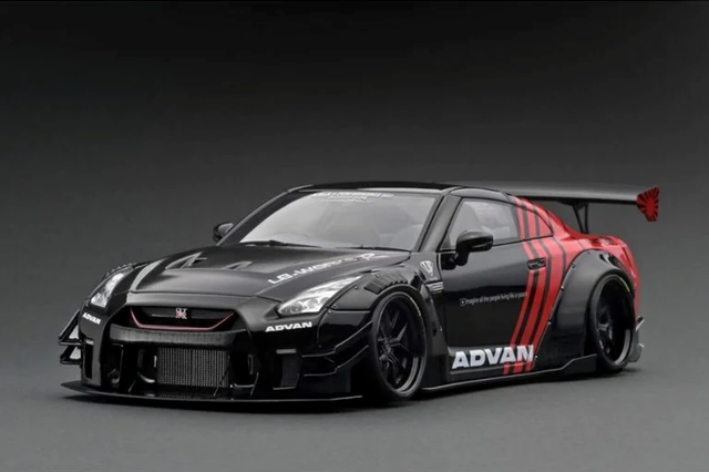 IG2345-1/18 LB-WORKS Nissan GT-R R35 type 2 Black / Red
