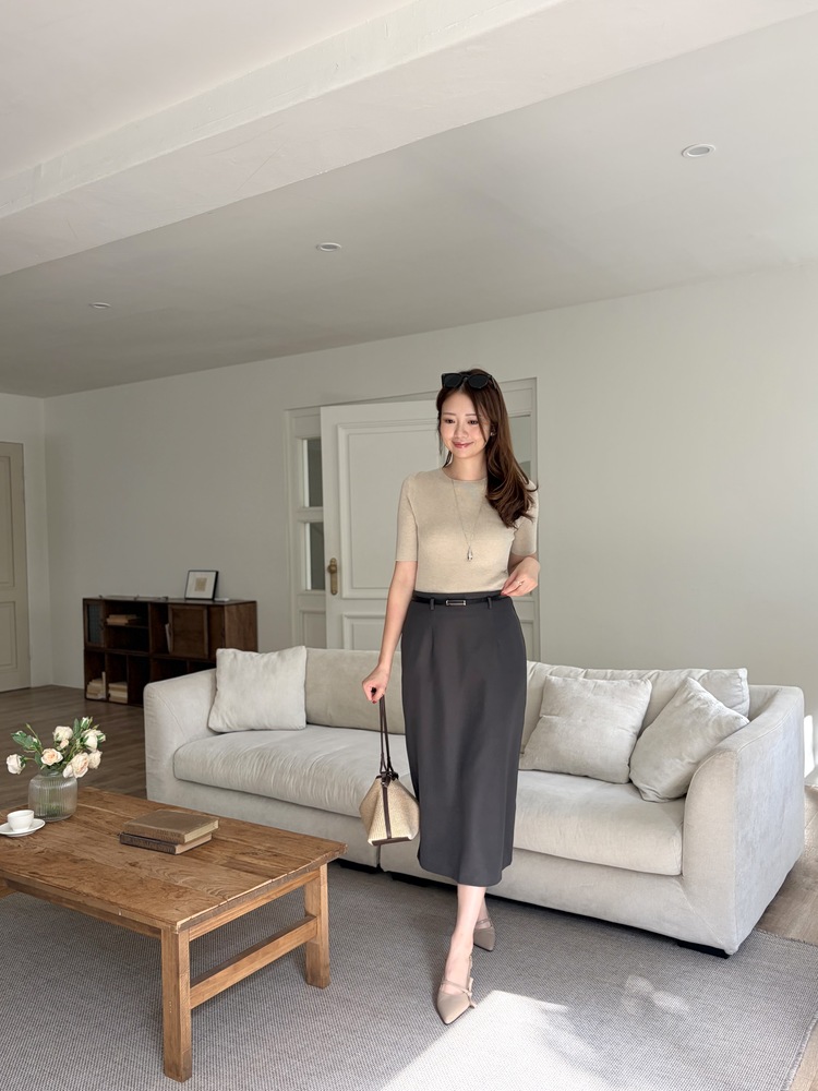 Essential Softy Daily Knit (Beige)
