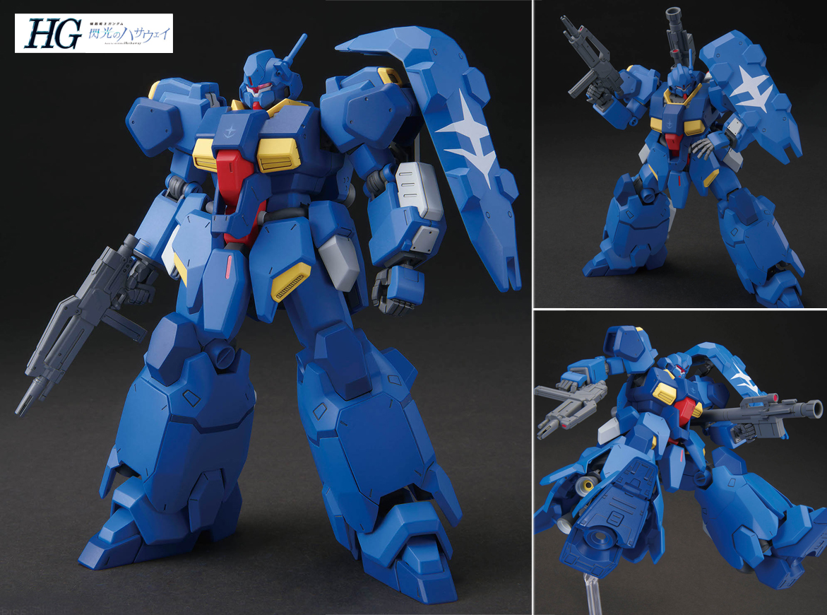 (預訂訂金 $100) (總價 $220) Bandai HG 1/144 機動戰士高達 閃光的哈薩威 Gustav Karl Type-00 古斯塔夫・卡爾 00型 模型 (行版)