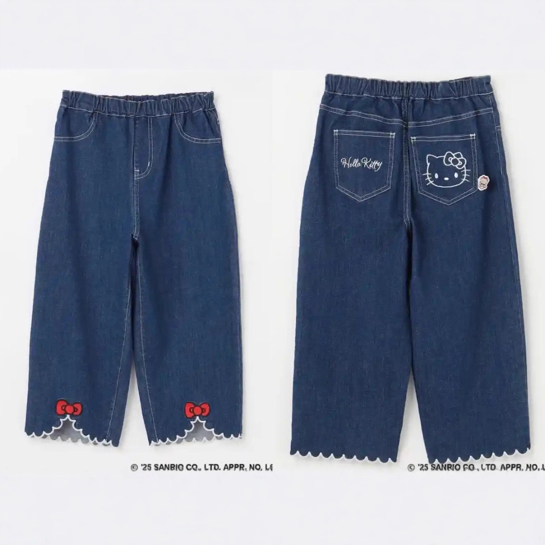 Kitty 上衣牛仔褲