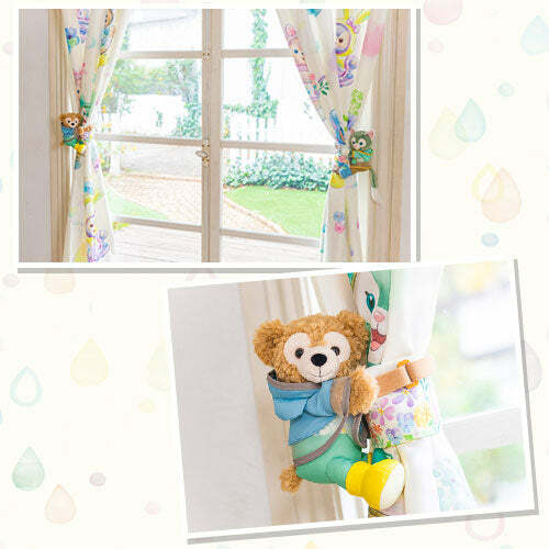 [現貨] [東京迪士尼] Beautiful Rainy Day|毛公仔窗簾掛件 {TF220506D}