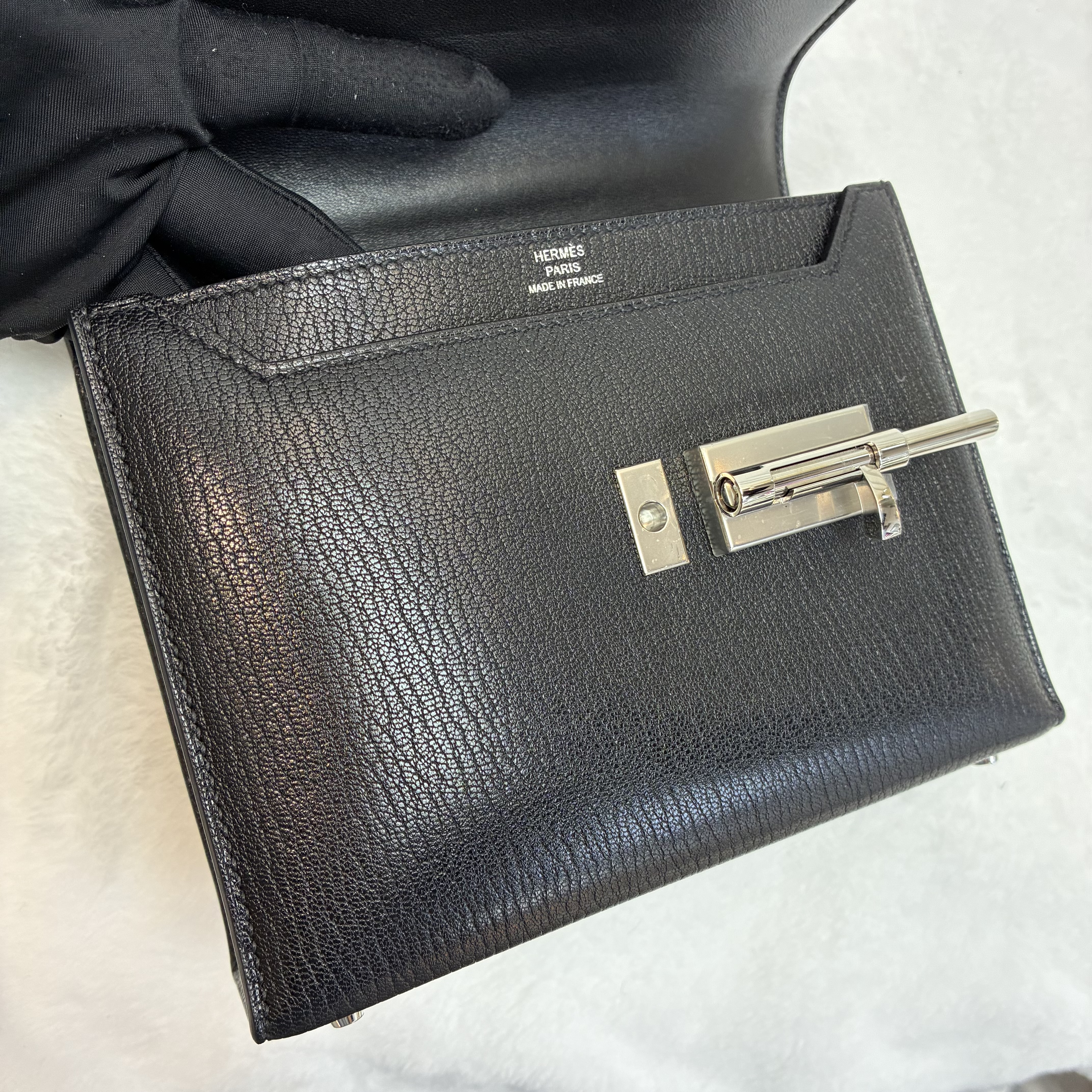 Hermes Mini Chevre Mysore Verrou Chaine 
