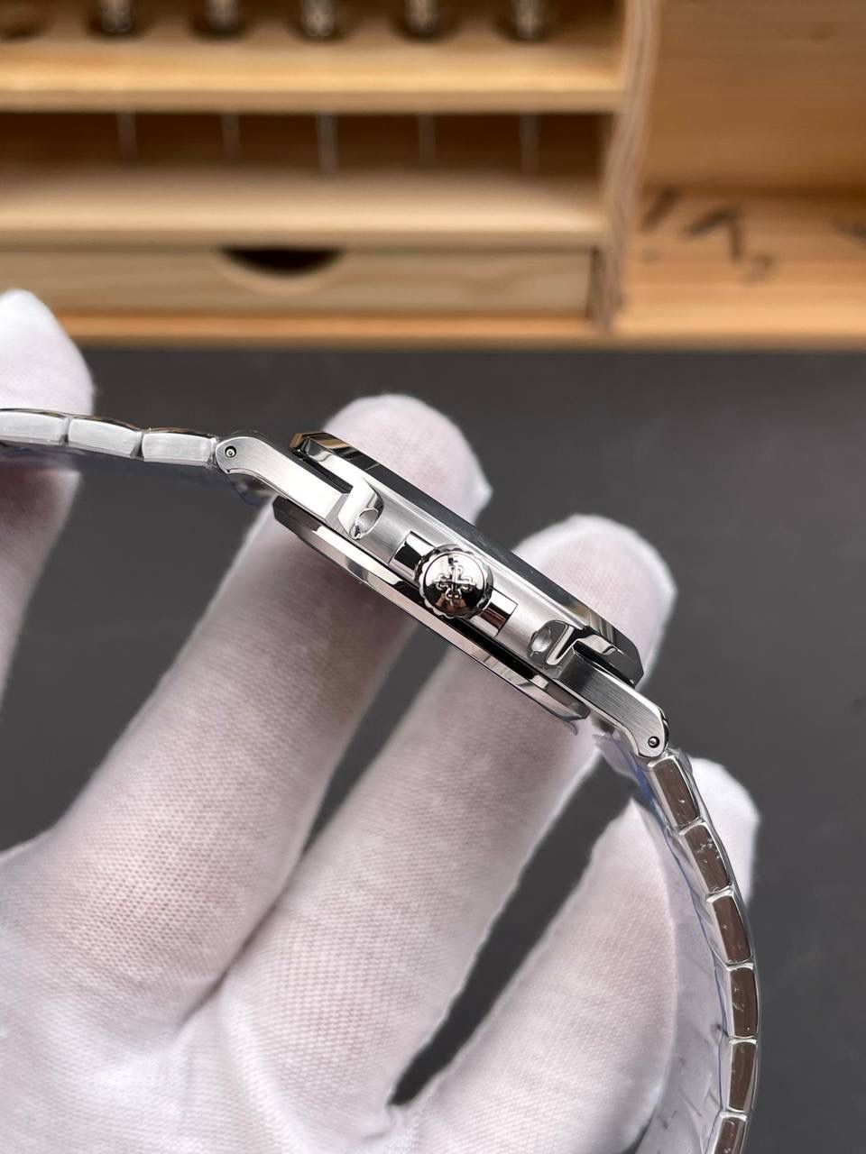 鹦鹉螺5811 蓝/41mm/330机/配重145G😍💯🤍