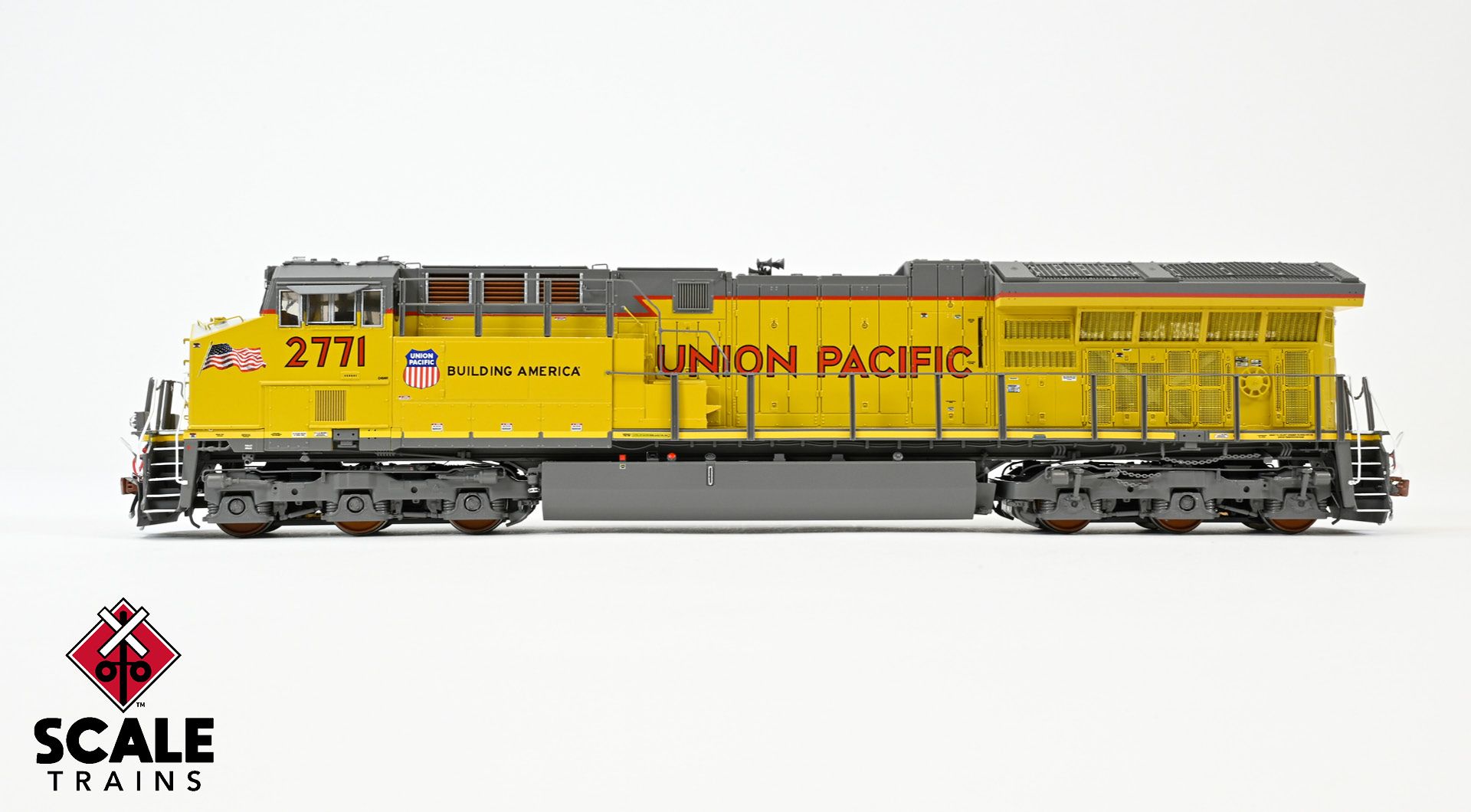 Scaletrains GE Tier 4 GEVO UP ET44AH #2784 Small Flag Scheme 
