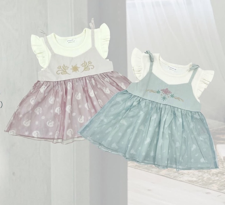 ▫️現貨▫️Mamaraku公主假2件美人魚長髮公主