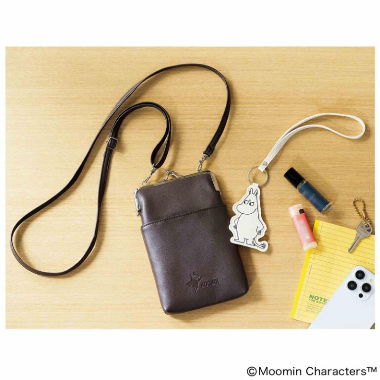 MOOMIN 扣環式智慧型手機單肩袋&掛飾    OB004038