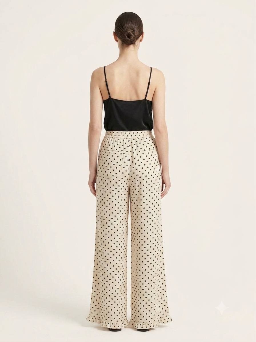 W6265 - Polka Dot Long Pants