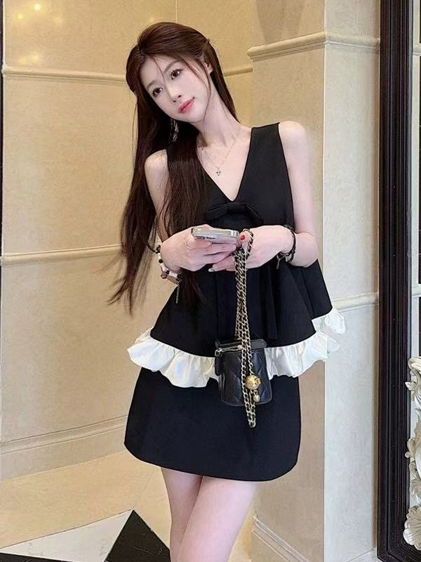 ST272香风背心套装