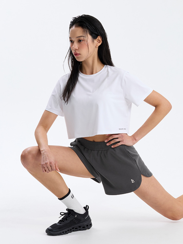 【休閒短褲】預購_Recycled round shorts by Grandeline