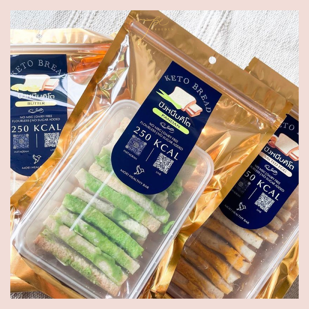 ⭐️250Kcal生酮脆多士Keto Toast⭐