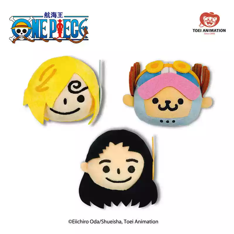 [One Piece] 海賊王毛絨糰子掛件盲盒 (日文/英文) | 盒