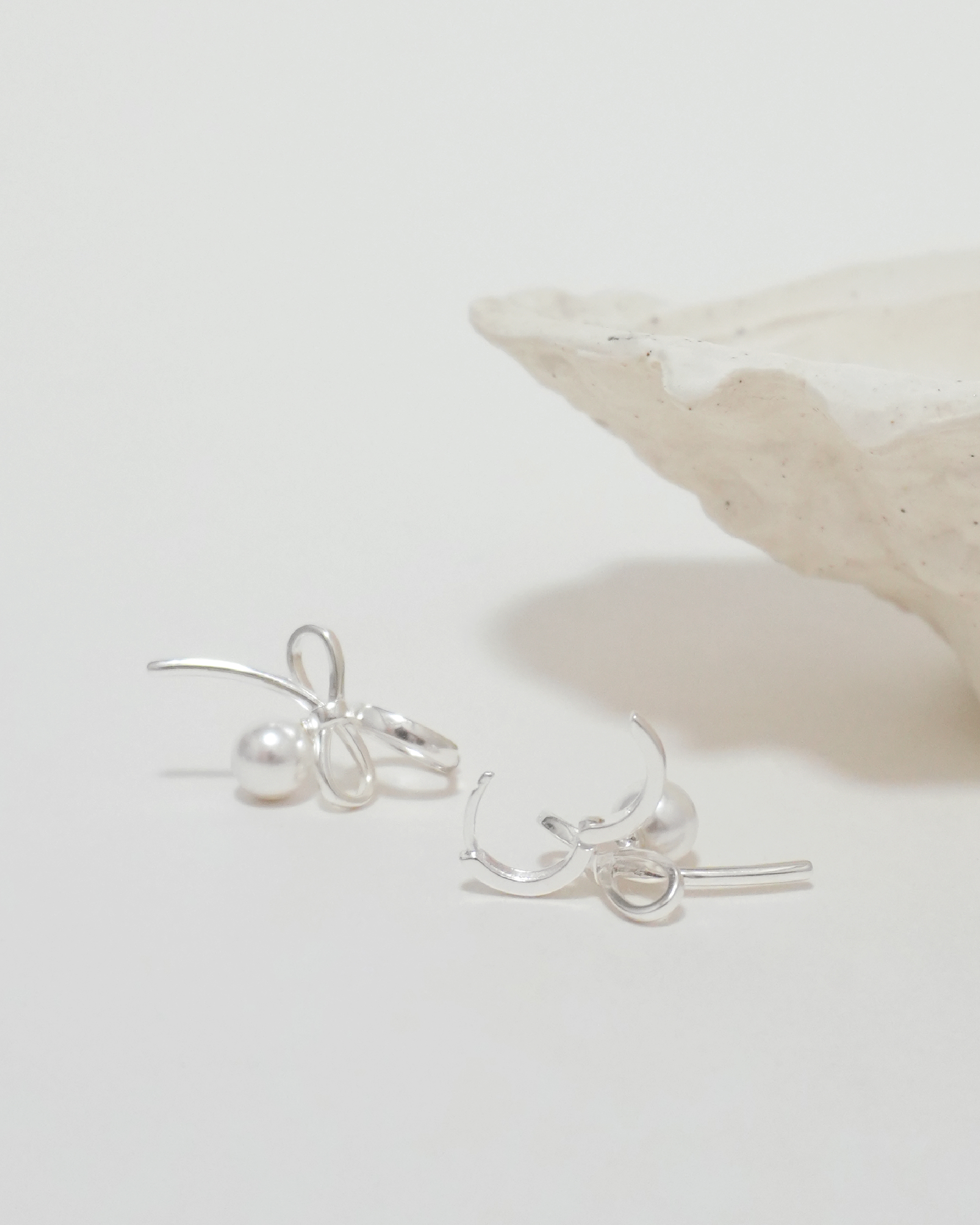 Lustrous Pearl Balletcore Earrings