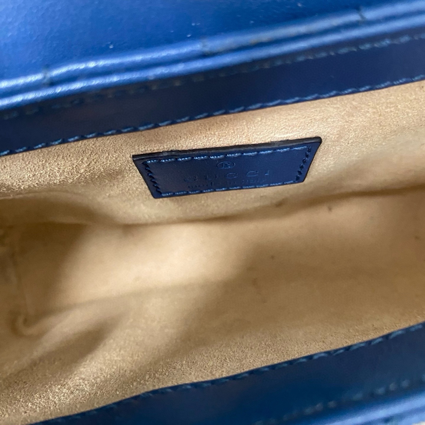 【預訂貨品】Gucci 新款藍色馬蒙mini包 