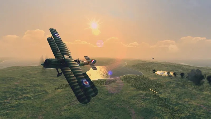 NS 戰機英雄：空戰合集 Warplanes: WW1 Sky Aces + Warplanes: WW2 Dogfight 中/英文  (英文封面) NSW-3875