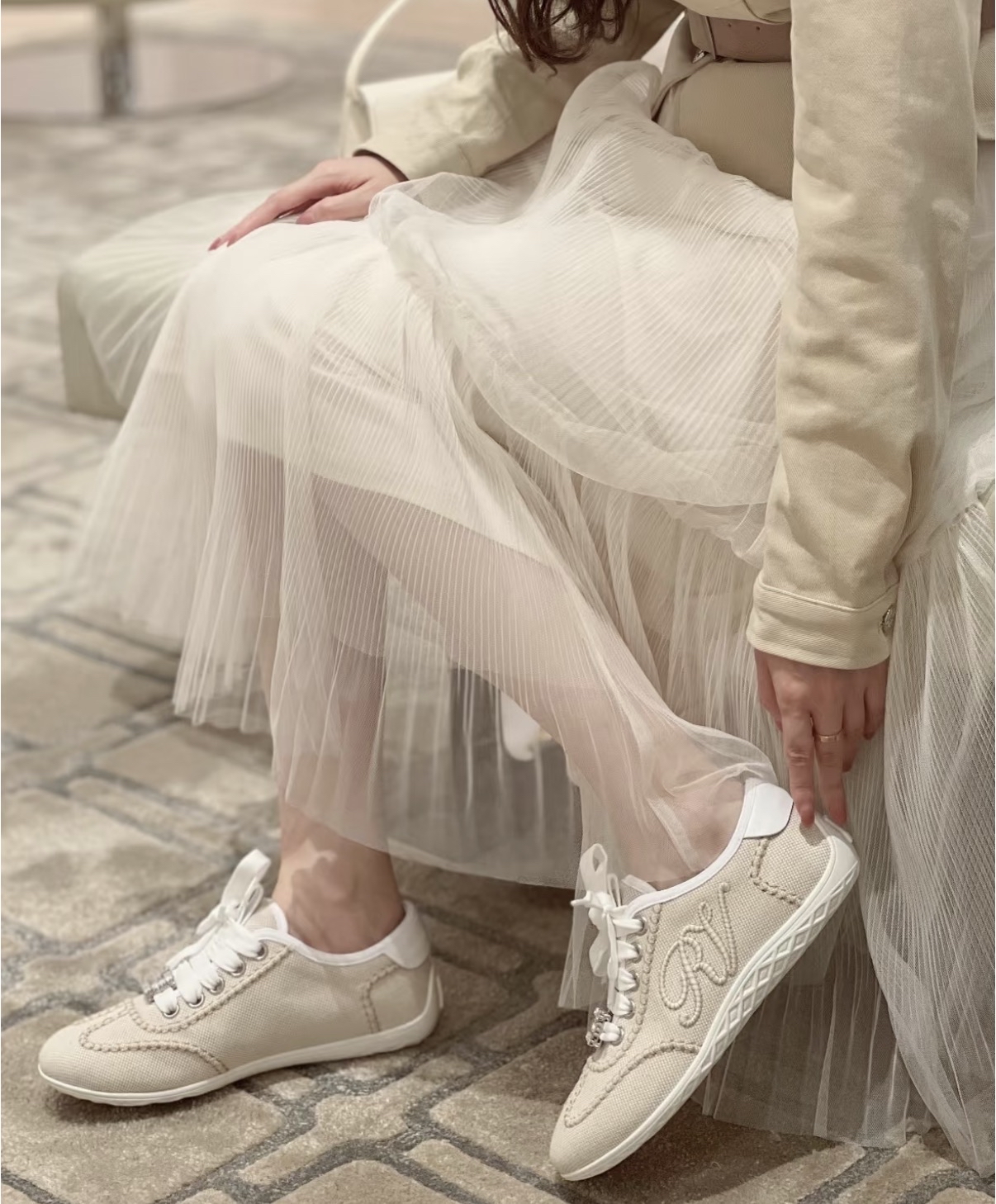 限時優惠✨鑽扣款‼️新色🆕訂貨🍒 RV Viv Low Sneaker  🔖Size 36 37 38 40