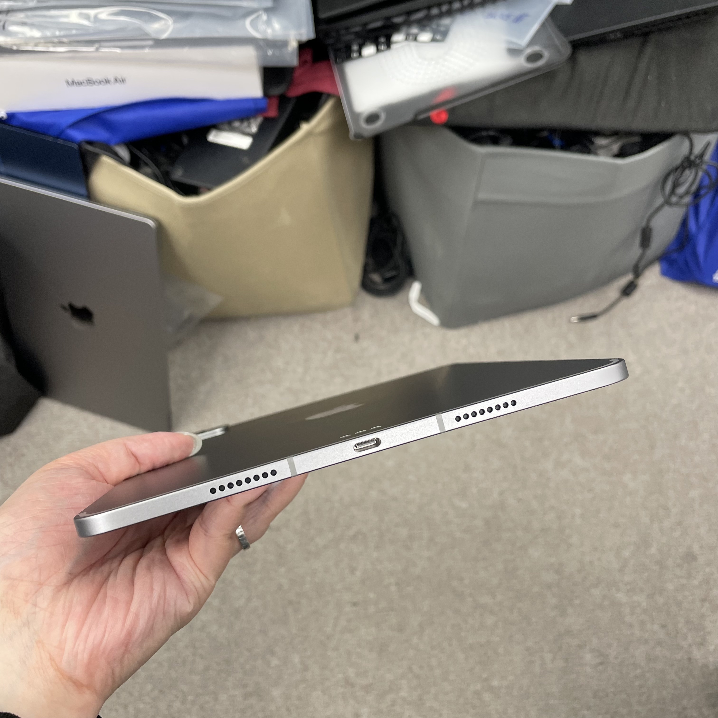 *5515100 iPad Pro 4 11吋 M2 勁靚機 128GB 插卡版 灰色 gray