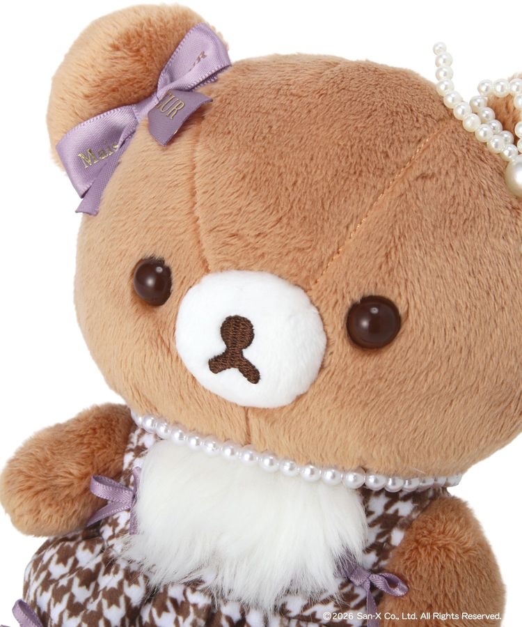 🎀【預訂】Maison de FLEUR × RILAKKUMA 茶小熊公仔