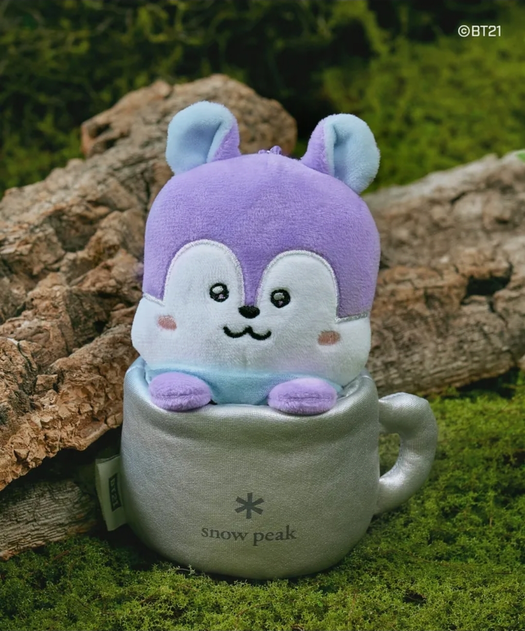 Snow Peak × BT21 聯名 Keyring公仔
