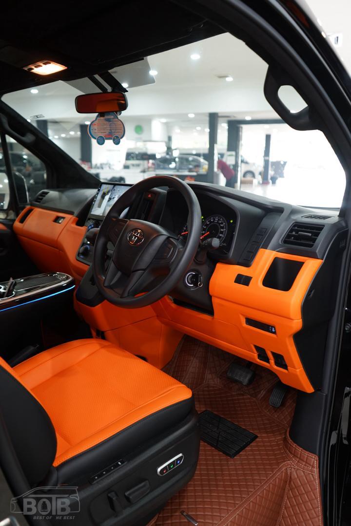 HIACE SEAT I DASHBOARD I DOOR TRIM WRAP NAPPA LEATHER