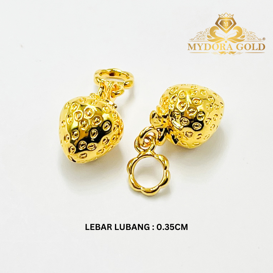 MYDORA Loket Strawberry Full Gold Series (5G) l EMAS 916/22K