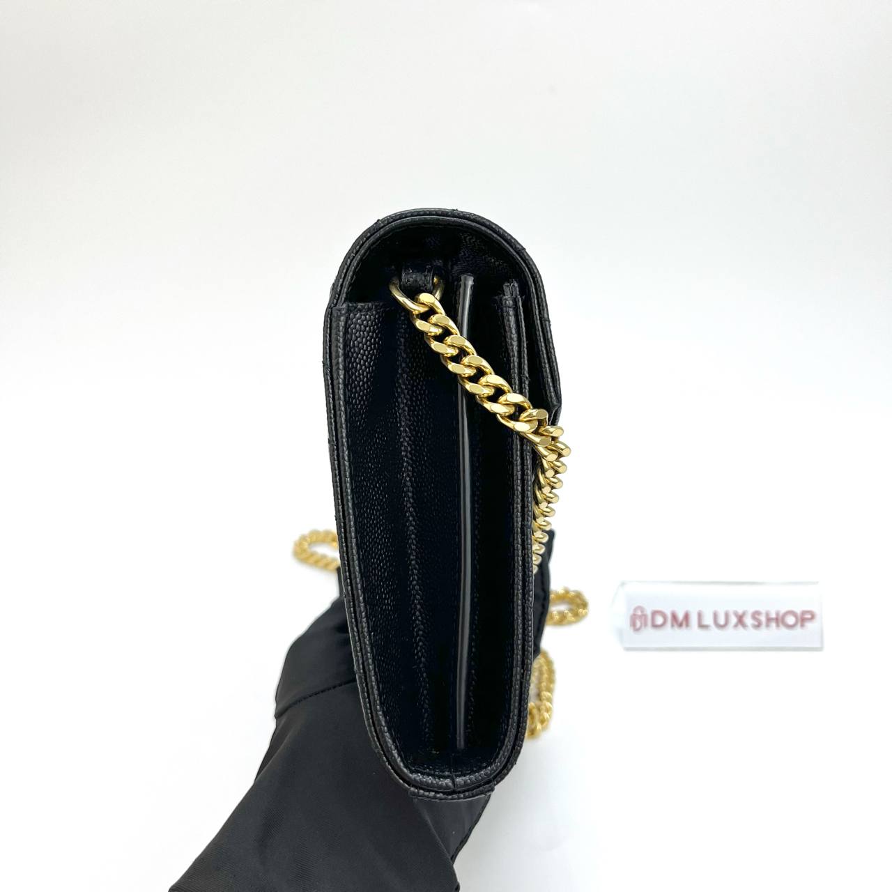 YSL Black Envelope WOC GHW