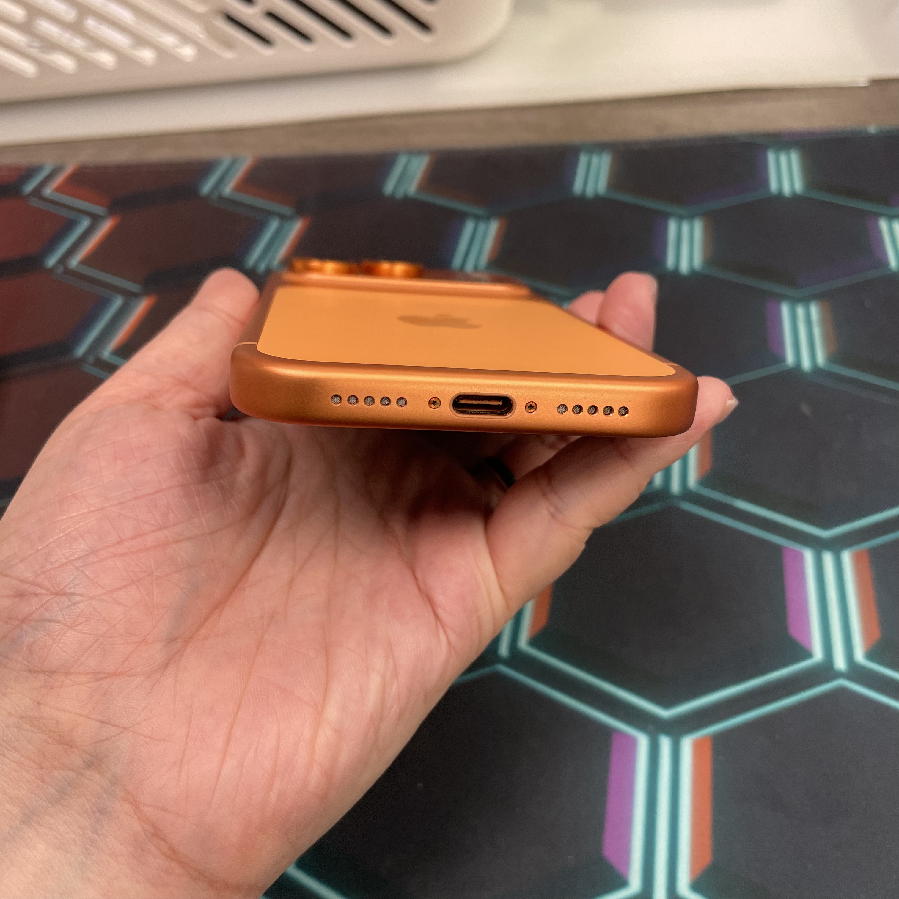 *7951 17 pro 完美機 256GB 電100 橙色 orange