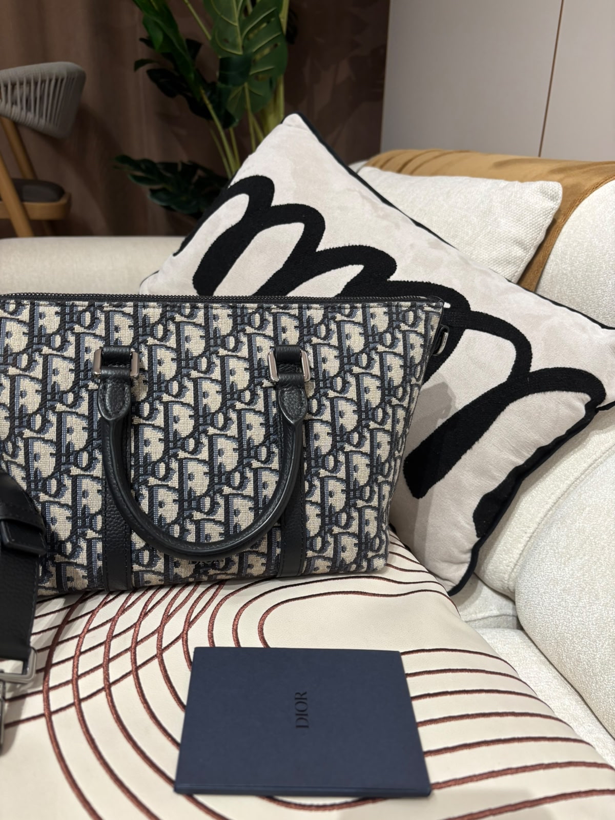 Dior Weekender 25 2 Way Bag Oblique 100%Authentic,98%new ✅ 證書✅dust bag