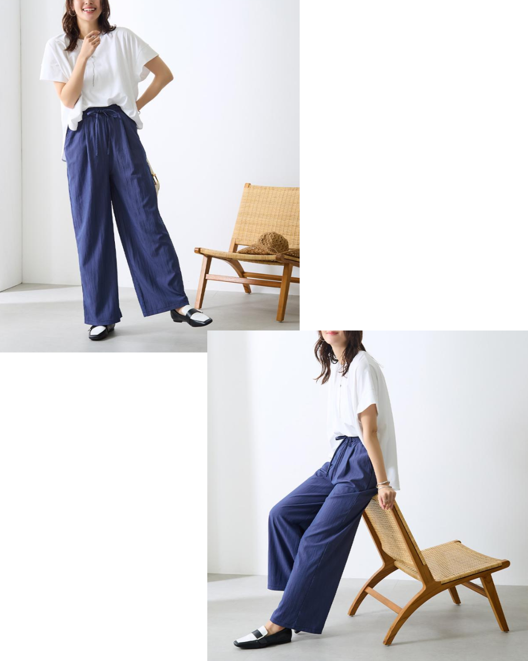 日本代購【 2026新商品 日本直送 Gunze Tuche 涼感百搭 闊腳褲 | Tuche Cooling Washer Wide Pants  】