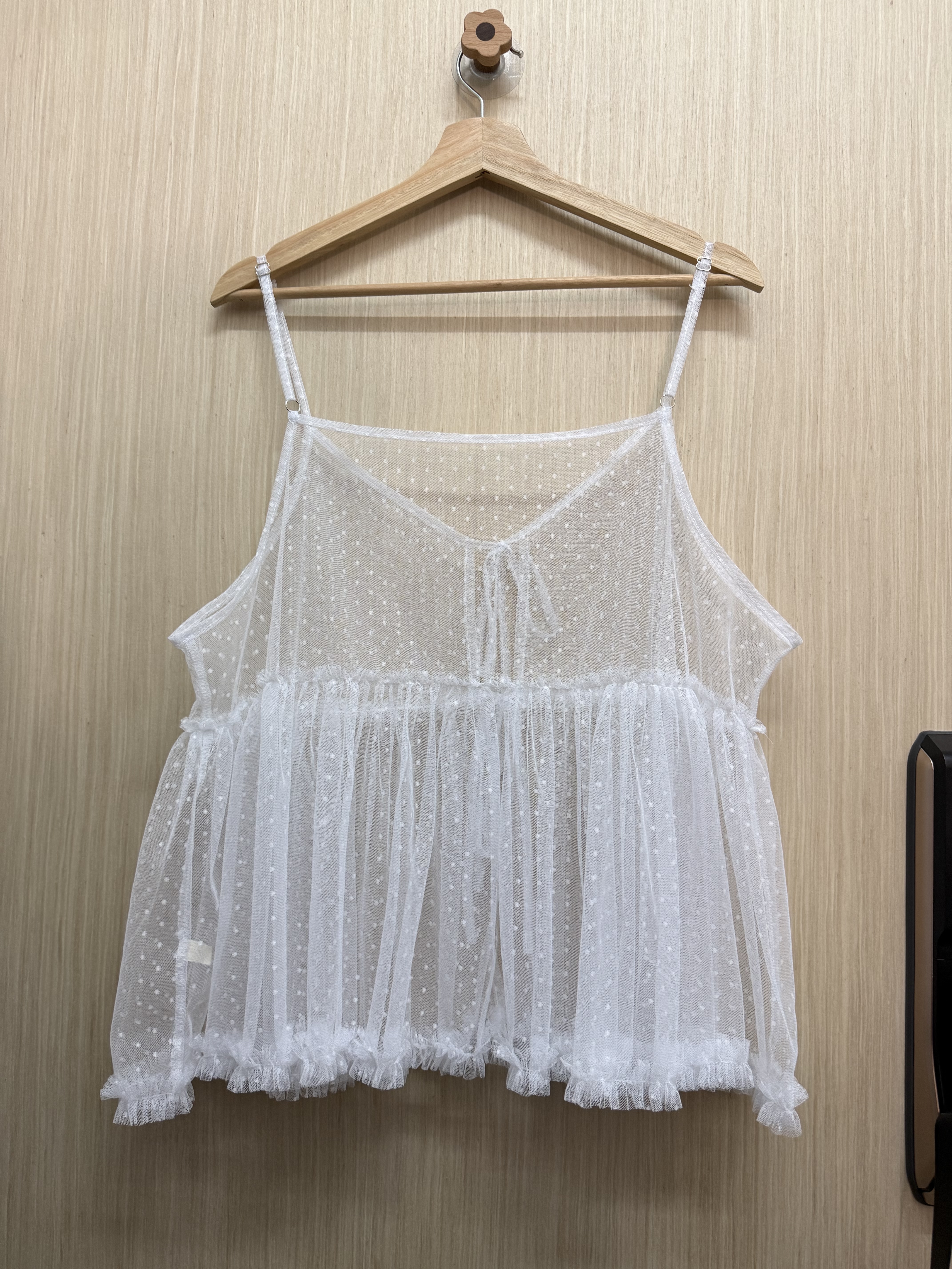 波點紗紗綁帶𝐨𝐮𝐭𝐞𝐫