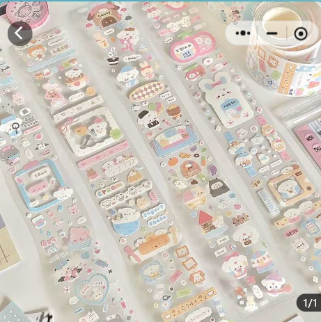 k61184 贴纸 KM-4644DIY邮票贴纸