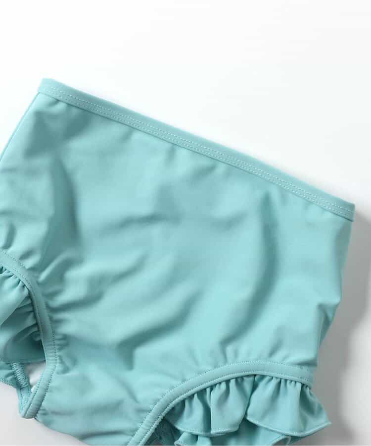 🇯🇵預訂 日本直送🇯🇵Apres les cours六色圖案印花荷葉邊後背V領分體泳衣