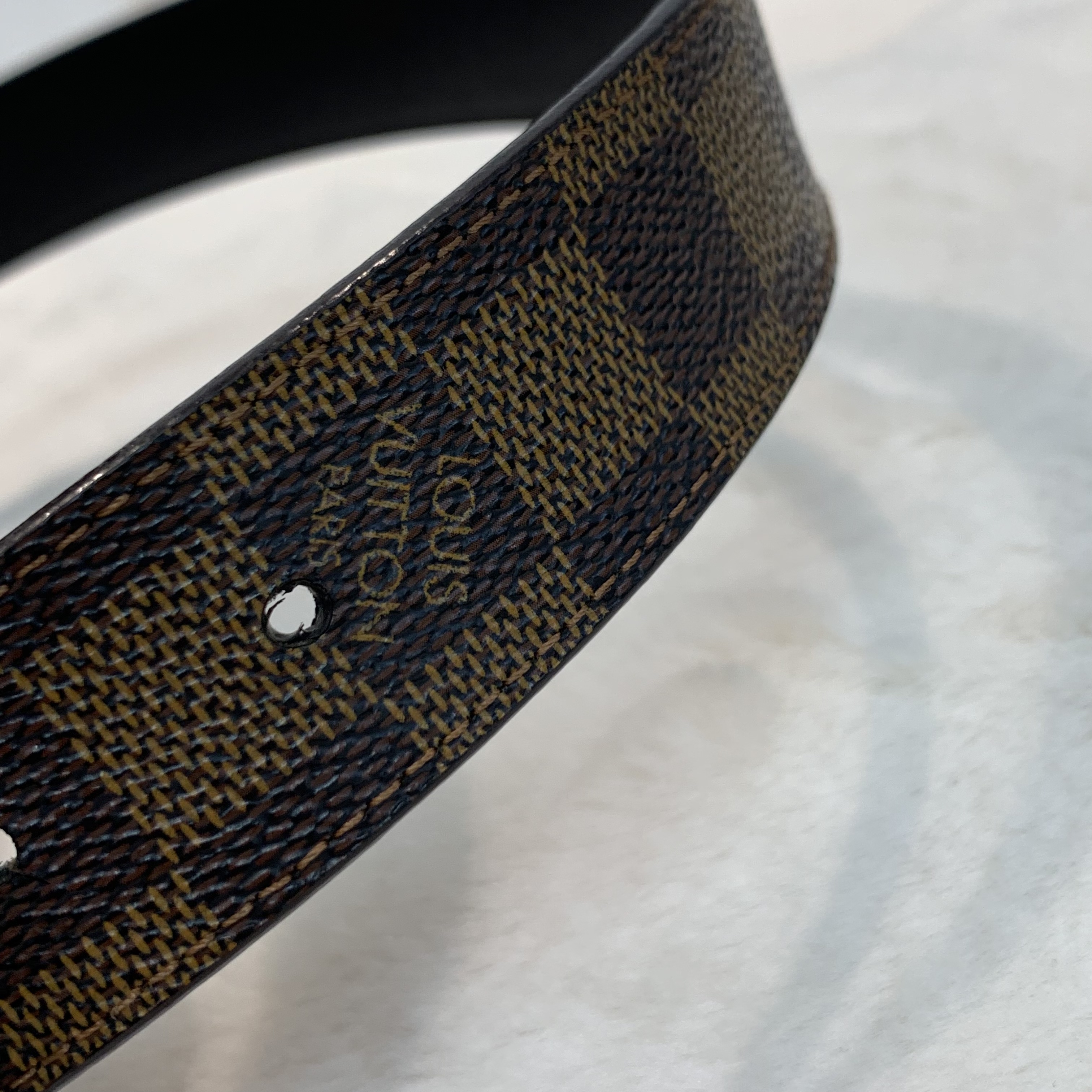 ‼️經典老花大特賣‼️LV M6944金扣頭棋盤格90/96