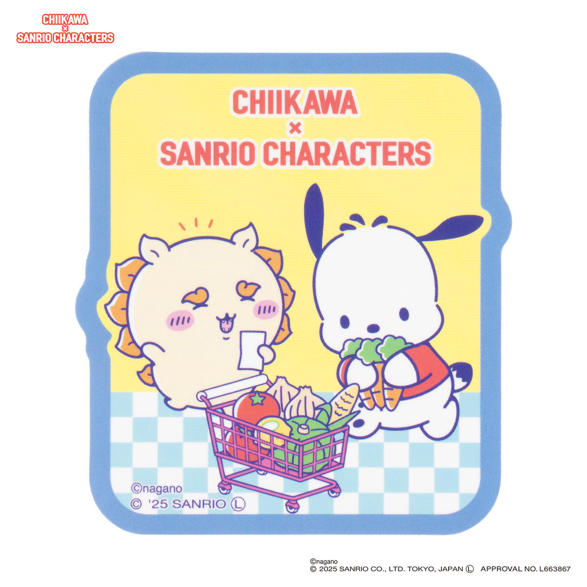 日本 Chiikawa x Sanrio characters 手機貼紙