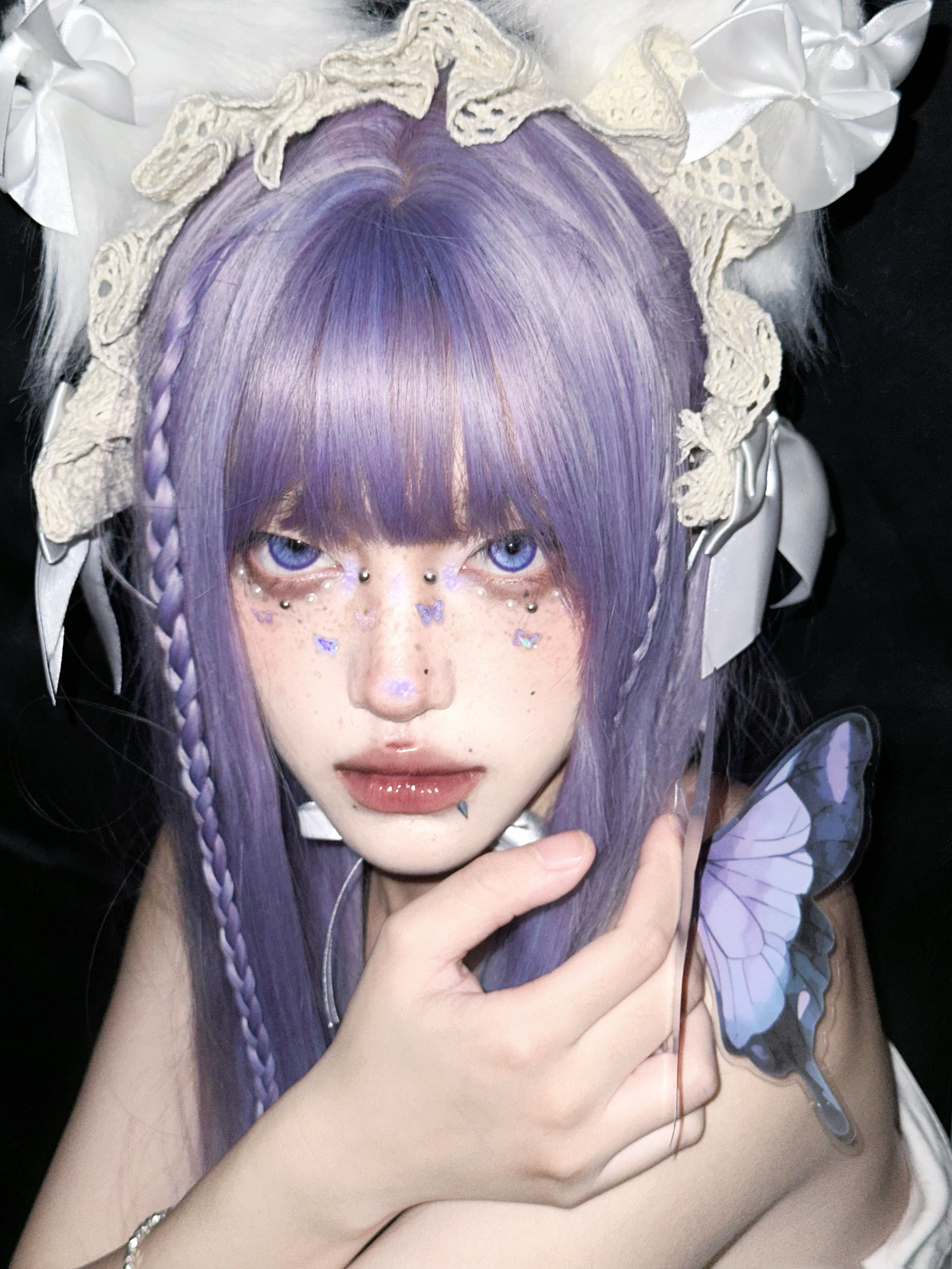 Serltyca 日拋6片裝 仿生人偶灰/紫