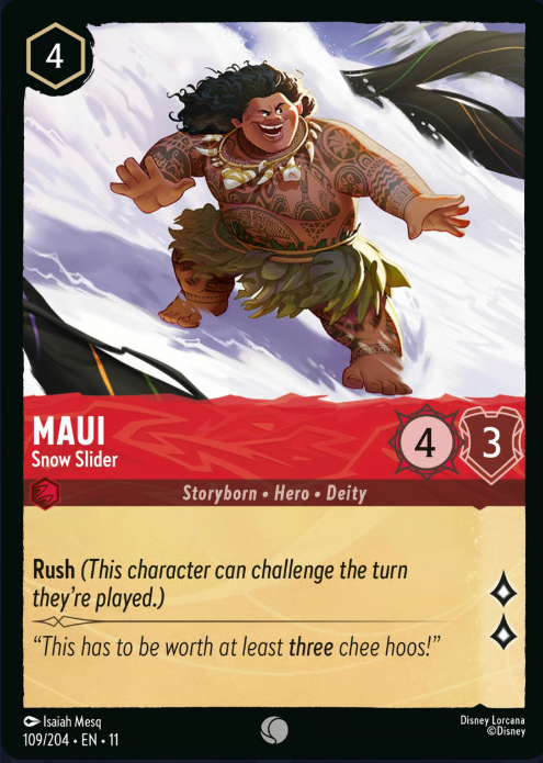 109/204 Maui - Snow Slider C