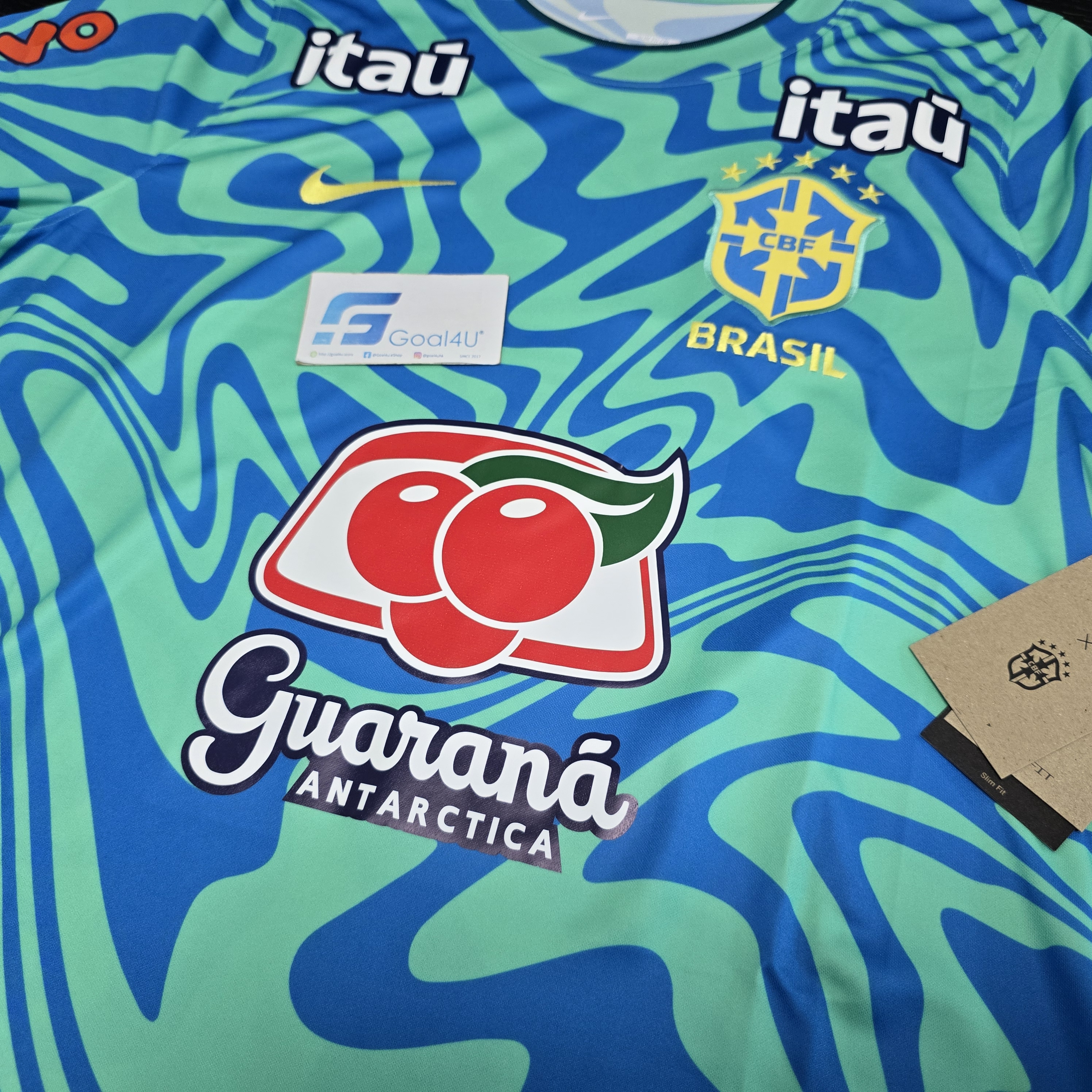 Nike Brazil 巴西 2026 Dri-fit 賽前訓練球衣 (可加印球員版贊助) IH1662